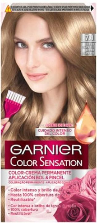 Actual product image Garnier COLOR SENSATION #7.1 rubio diamante (7.1 rubio diamante)