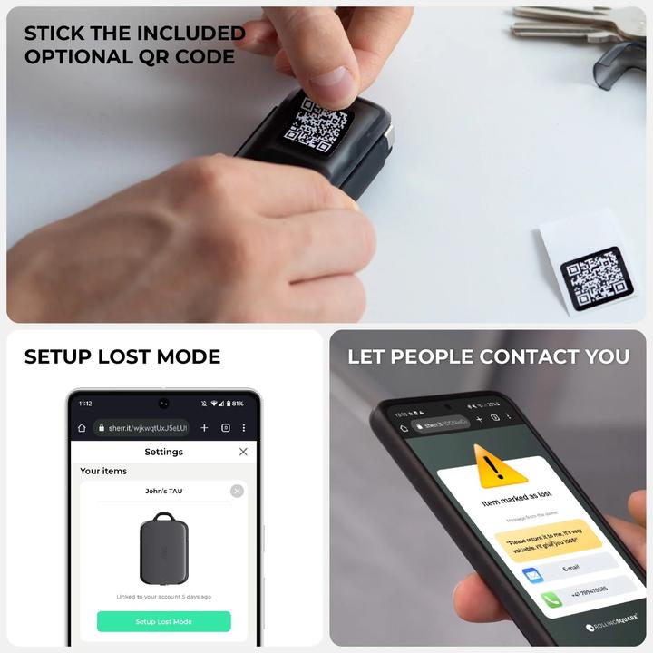 Produktbild Rolling Square TAU 2 Schlüsselbund-Powerbank (2000 mAh)