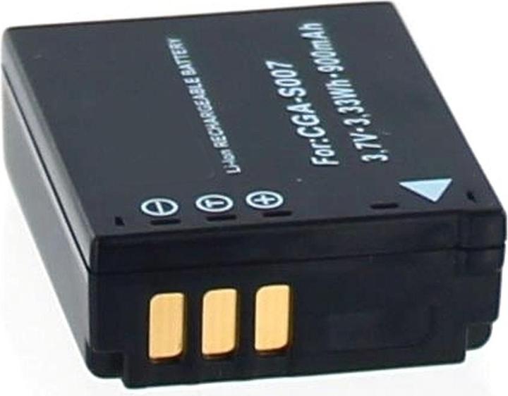 Actual product image AGI LUMIX DMC-TZ4 Lithium-Ion 800mAh 3.7V Rechargeable Battery (Rechargeable battery)
