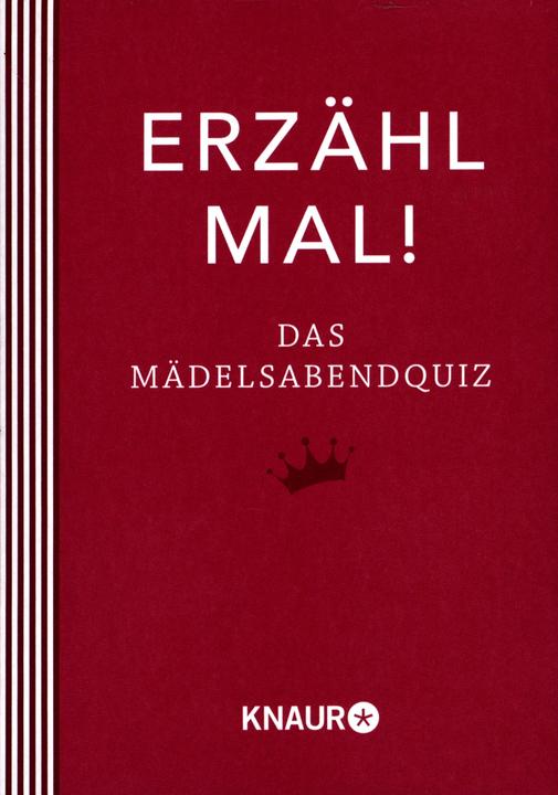 Image du produit Racontez-nous! Le quiz de la soirée des filles (Allemand)