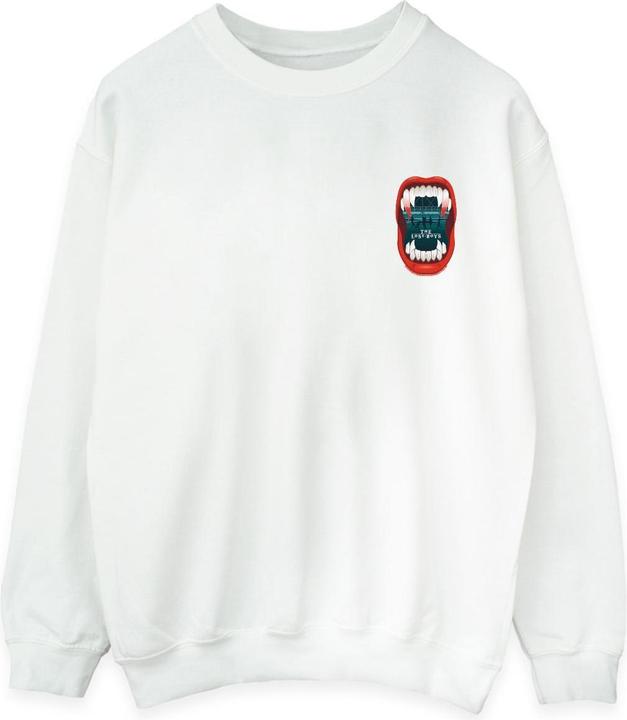 Actual product image The Lost Boys Womens/Ladies Teeth Pocket Sweatshirt (L)