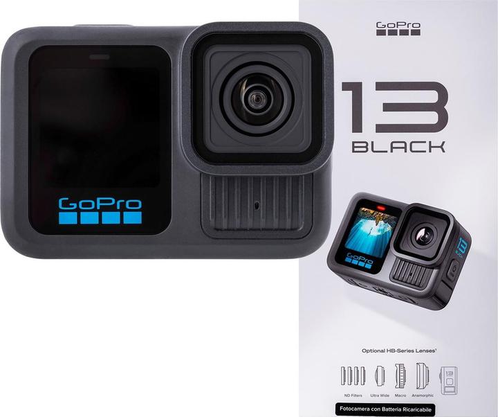 Actual product image GoPro HERO13 Black (60p, Bluetooth, Wi-Fi)
