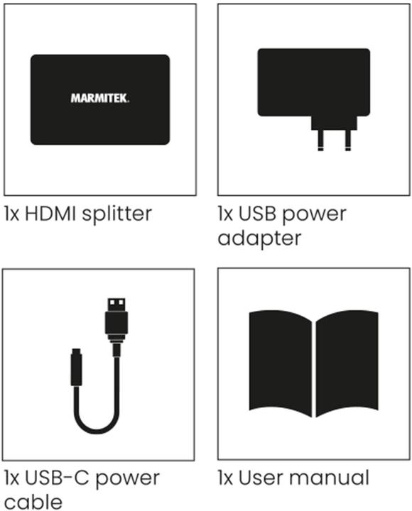 Immagine prodotto Marmitek Distributore HDMI Split 712