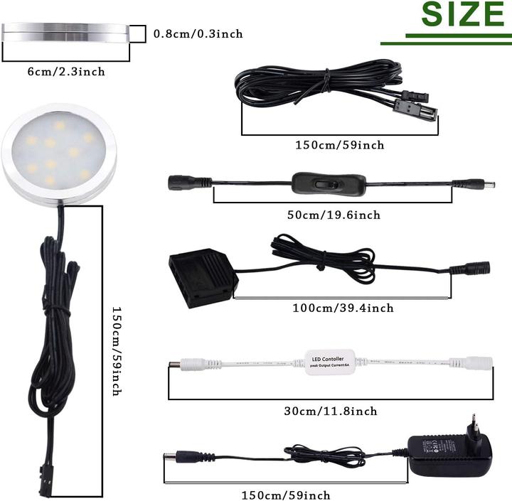 Produktbild Aiboo LED Schrankleuchten