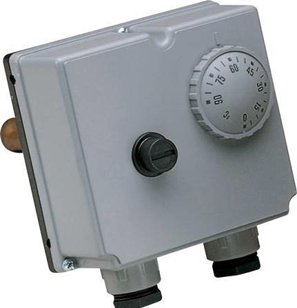 Actual product image Danfoss itd thermostat hot water cylinder