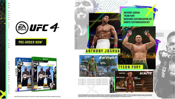 Produktbild EA Games UFC 4 (PS4, DE, IT, FR)