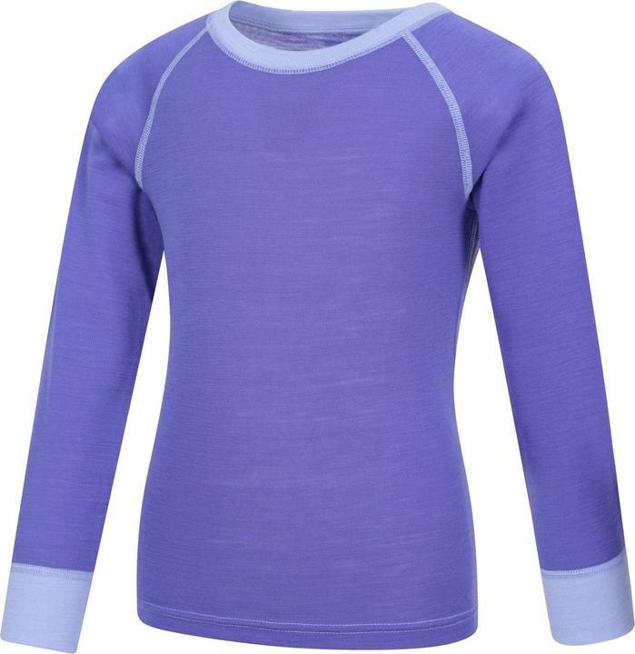 Immagine prodotto Mountain Warehouse Merino II Maglietta di Base Girocollo Bambini (104)