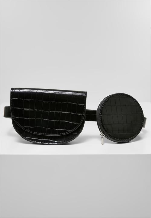 Produktbild Urban Classics Croco Synthetic Leather Double Beltbag