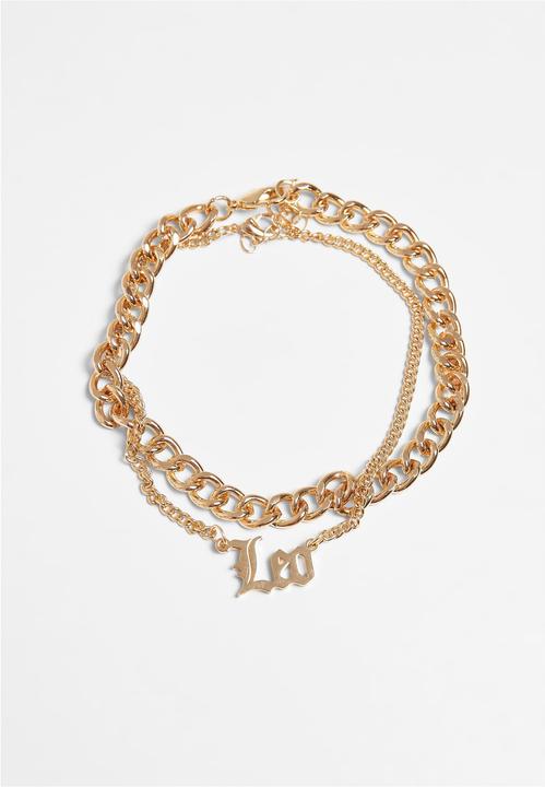 Produktbild Urban Classics Zodiac Golden Anklet (20% rostfreier Stahl, 80% Eisen)