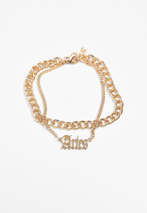 Produktbild Urban Classics Zodiac Golden Anklet (20% rostfreier Stahl, 80% Eisen)