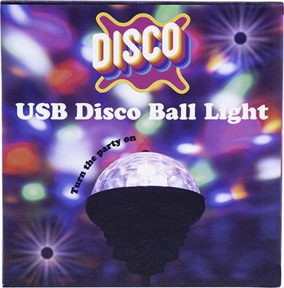 Actual product image Fizz Creations USB Disco Ball Light - Compact