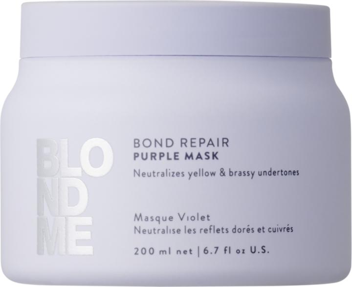 Schwarzkopf Professional BLONDME Bond Repair Lila Maske (200 ml)
