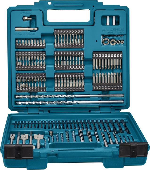 Image du produit Makita Jeu d'embouts de perçage 256 pièces (4 - 7.5mm)