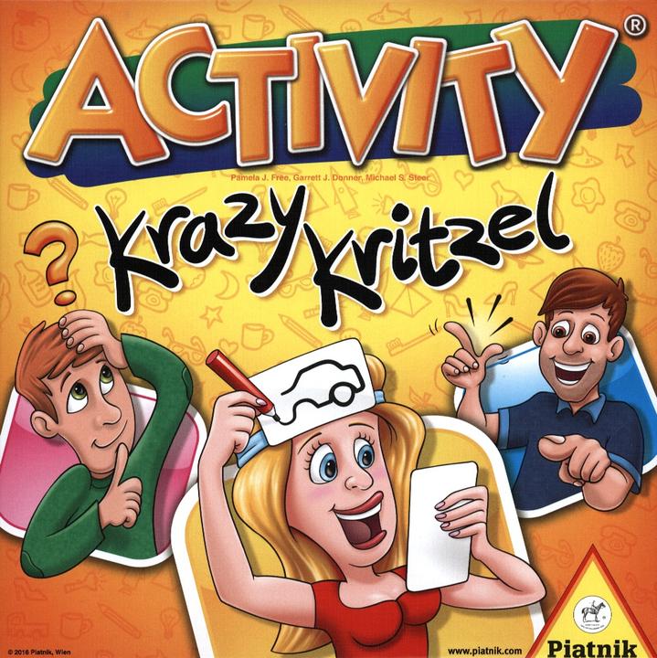 Actual product image Piatnik Activity Krazy doodle (German)