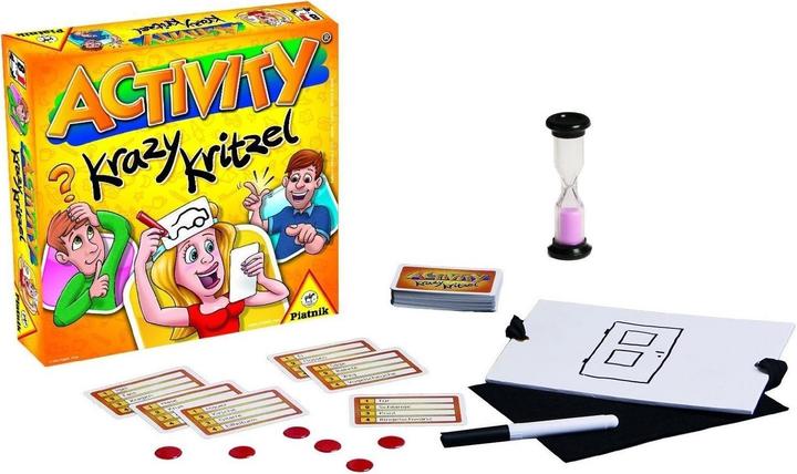 Actual product image Piatnik Activity Krazy doodle (German)