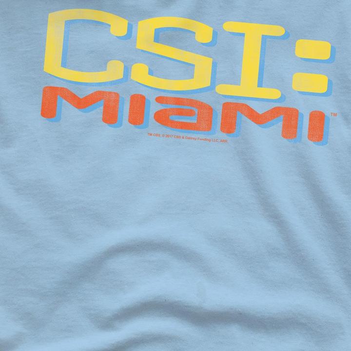 Immagine prodotto CSI: Miami Maglietta Logo Effetto Invecchiato Uomo (3XL)