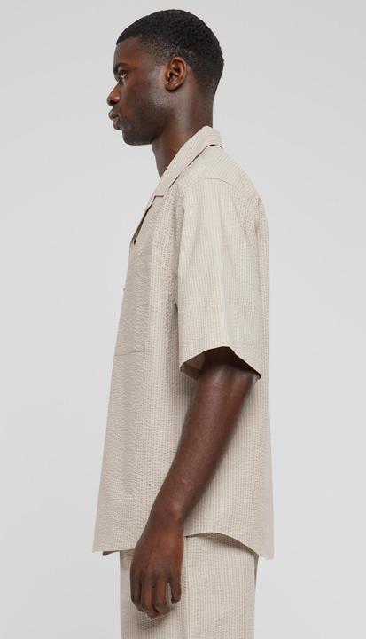 Image du produit Urban Classics Chemise à manches courtes Relaxed Seersucker - 140935 (L)