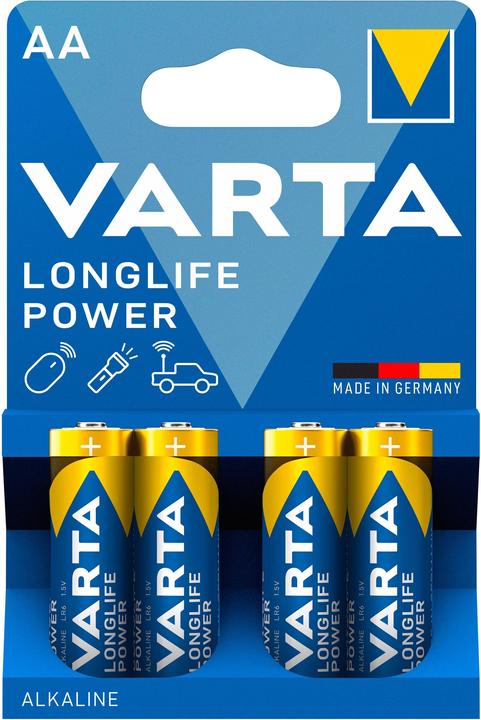 Immagine prodotto Varta Longlife Power (4 pz., AA, 2960 mAh)