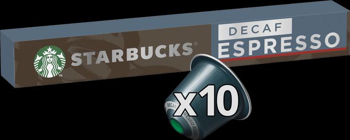Produktbild Starbucks Decaffeinated Espresso Roast by Nespresso Dark Roast (10 x Port.)