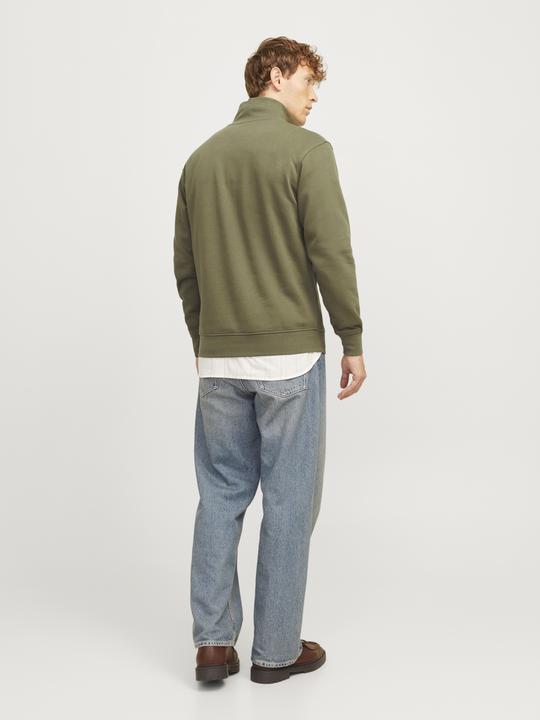 Produktbild Jack & Jones Text Sweatshirt mit halbem Reissverschluss Sweatshirt mit halbem Reissverschluss (XXL)