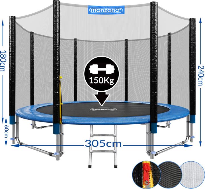 Image du produit Monzana Trampoline (305 cm)
