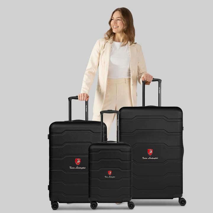 Actual product image Tonino Lamborghini Bologna 4 Rollen Kofferset 3-teilig (228 l, XL (from 140l))