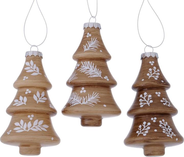 Immagine prodotto Boltze Home Ciondolo albero di conio marrone assortito 13,5cm (1 pezzo)