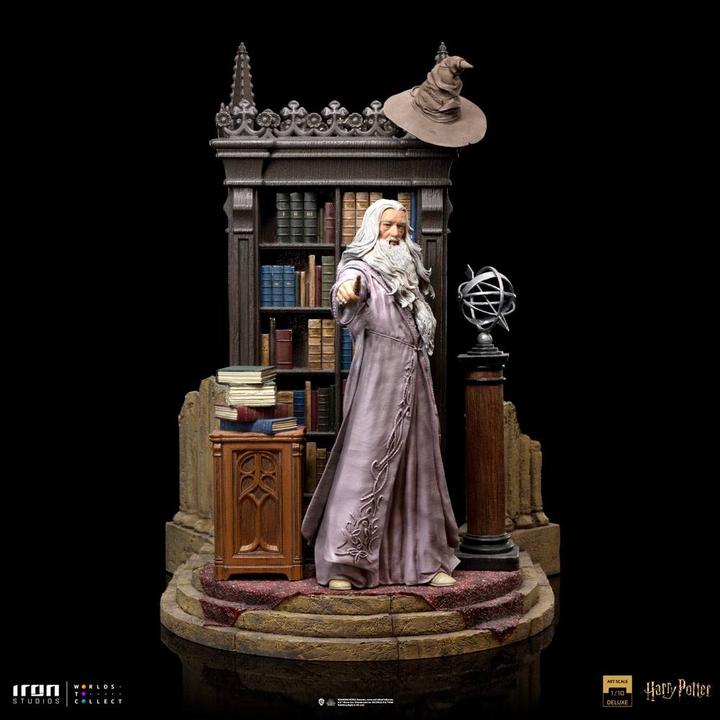 Actual product image Iron Studios Harry Potter Deluxe Art Scale Statue 1/10 Albus Dumbledore 30 cm