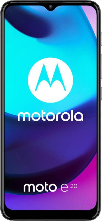 Image du produit Motorola moto E20 (32 Go, Gris, 6.50", Double SIM hybride, 13 Mpx, 4G)