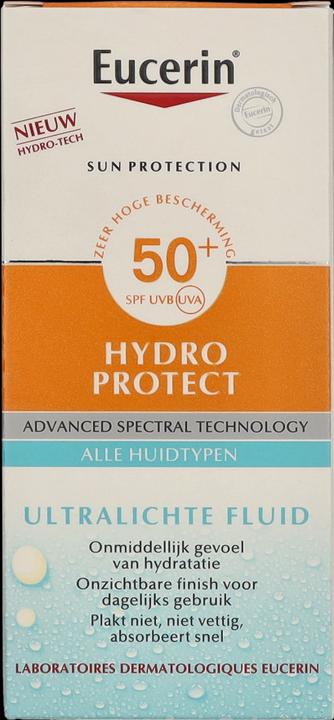 Actual product image Eucerin SUN Hydro Protect (Suntan cream, SPF 50+, 50 ml, 150 g)