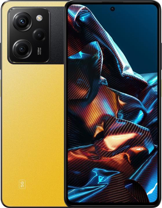 Image du produit Xiaomi Poco X5 Pro 5G (128 Go, Jaune, 6.67", Double SIM, 108 Mpx, 5G)