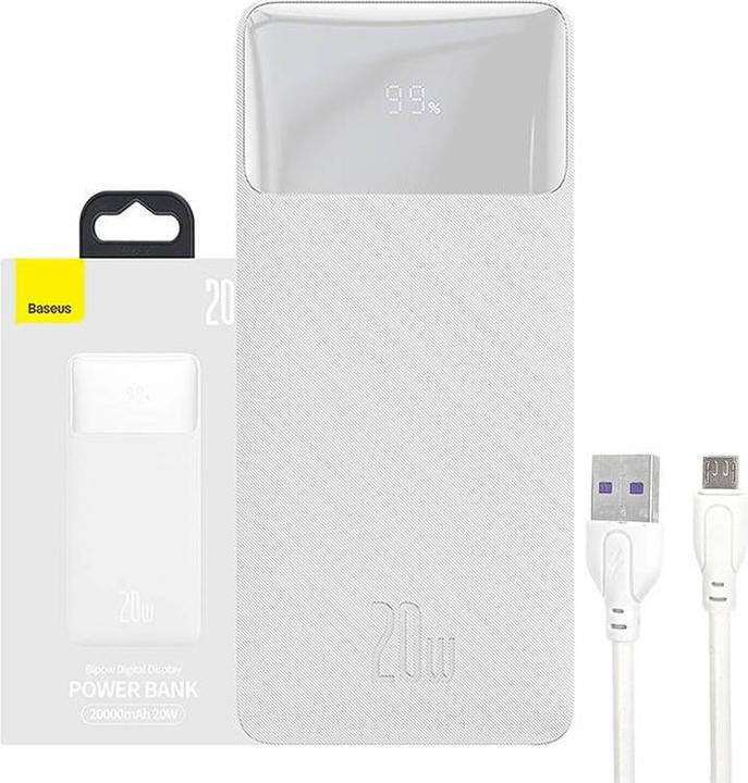 Immagine prodotto Baseus Serie Bipow (20000 mAh, 20 W, 74 Wh)