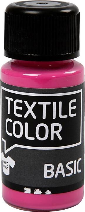 Produktbild Creativ Company Textilfarbe Halbdeckende Textilfarbe – Rosa, 50 ml (Pink, 50 ml)
