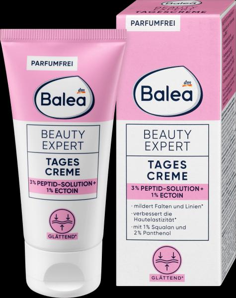 Produktbild dm Balea Beauty Expert Tagescreme mit 3% Peptid-Solution & 1% Ectoin (50 ml, Tagescreme)