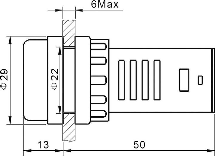 Image du produit Tru Components Lampe de signalisation LED multicolore R