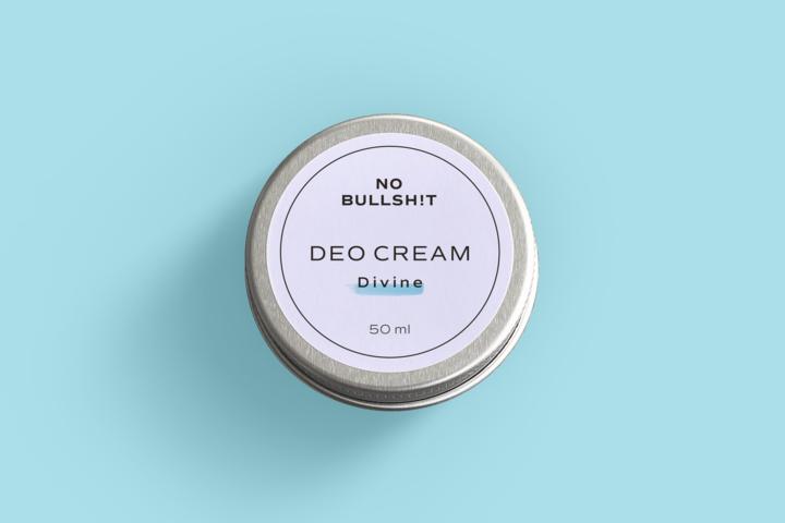 Actual product image NO BULLSH!T Deo Cream Divine (Crème, 50 ml)