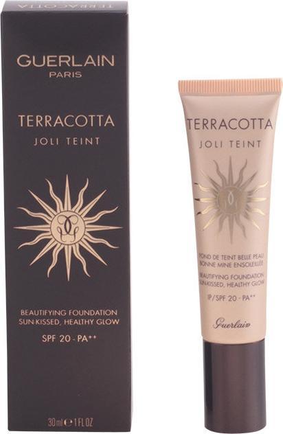 Image du produit Guerlain Terracotta Joli Teint Ebony shining face base 30ml (Brown)