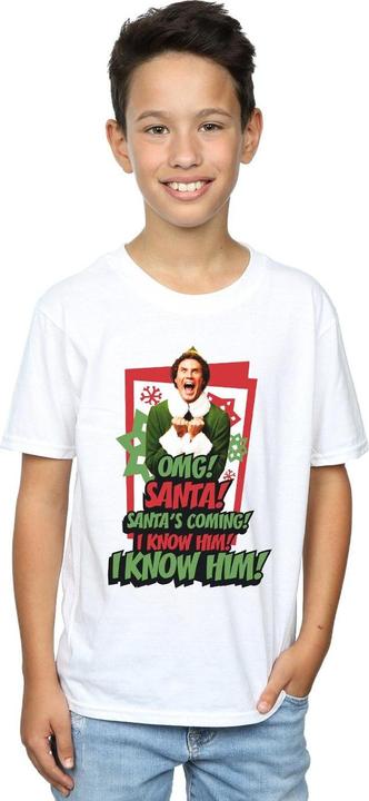 Immagine prodotto Elf OMG Santa Maglietta Ragazzi (128)