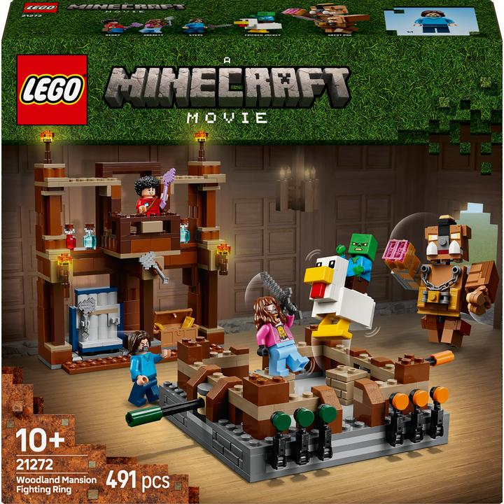 LEGO Propriété forestière avec ring de boxe (21272, LEGO Minecraft)