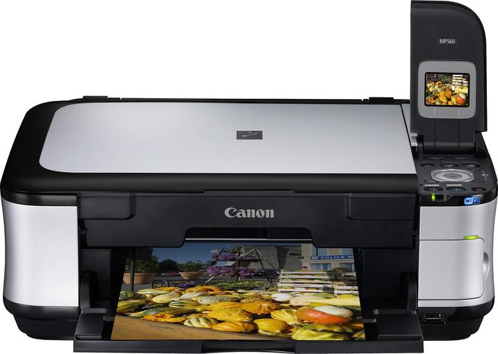 Produktbild Canon PIXMA MP560, Drucker/Scanner/Kopierer, WLAN, Duplex (Tintenpatrone, Farbe)