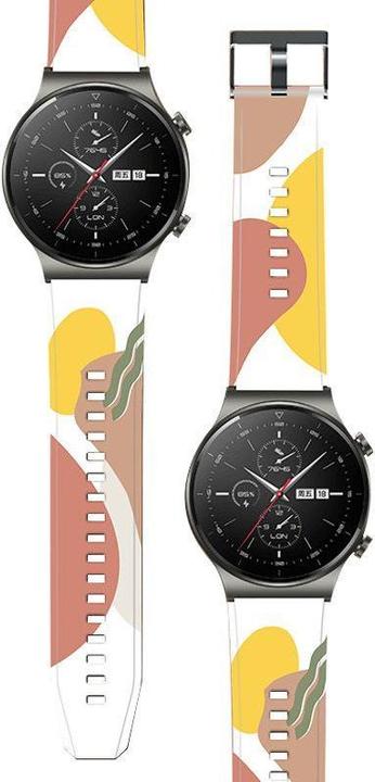 Productafbeelding Hurtel Bandje Moro Bandje Voor Huawei Watch GT2 Pro Silicone Bandje Camo Horlogebandje (8) (Plastic)