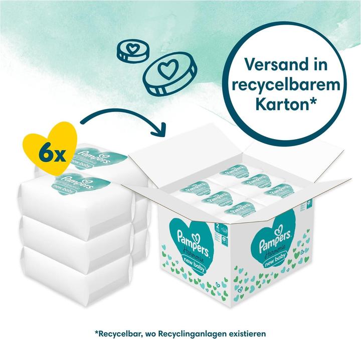 Actual product image Pampers Harmonie (Size 3, Monthly box, 186 Piece)
