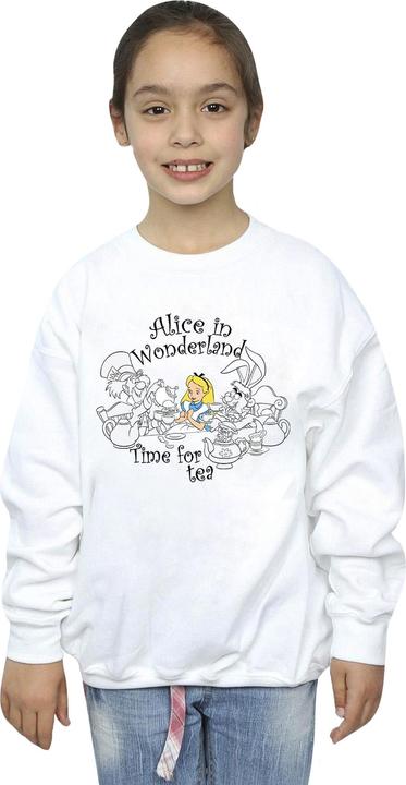 Immagine prodotto Disney Felpa Girls Alice in Wonderland Time Tee (152, 158)