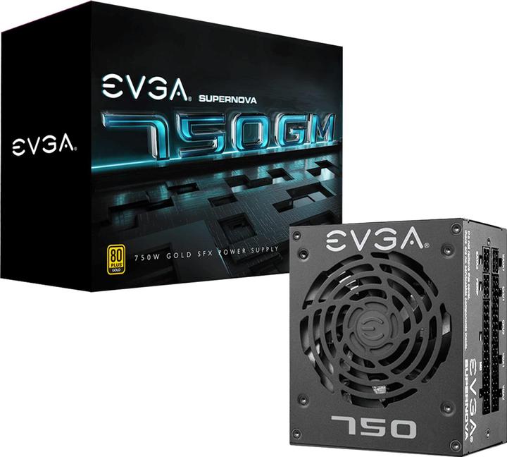 Actual product image EVGA 750W SuperNOVA 750 GM Fully Modular (80+Gold) (750 W)