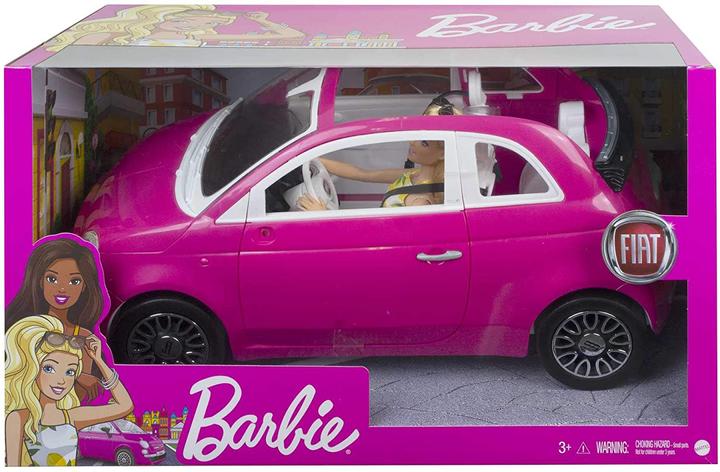 Image du produit Barbie Poupée et véhicule Fiat 500