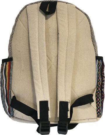 Actual product image Bekos Large Hemp Fibre Zipper Backpack (30 l)