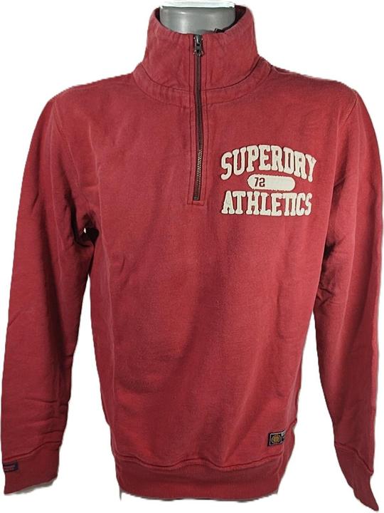 Produktbild Superdry Vintage Athletic Sweatshirt mit halblangem Reissverschluss (M)