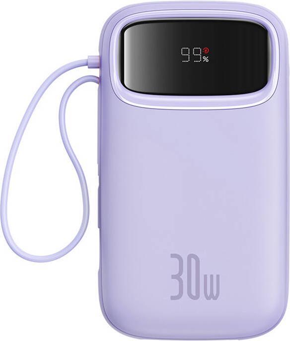 Immagine prodotto Baseus QPow 2 20000mAh 30W 2xUSB-C powerbank (viola) (20000 mAh, 30 W, 30 Wh)