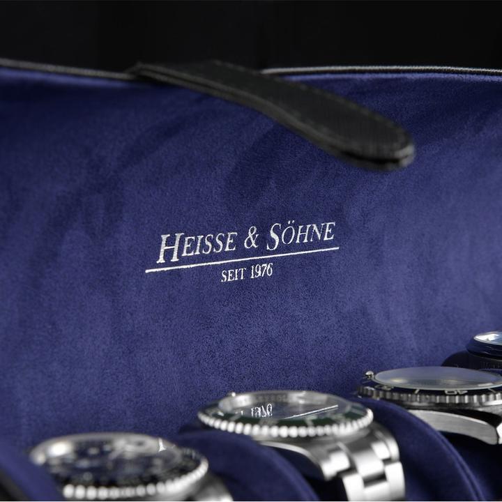 Actual product image Heisse & Söhne Watch roll Rondo 5 - Black / Blue