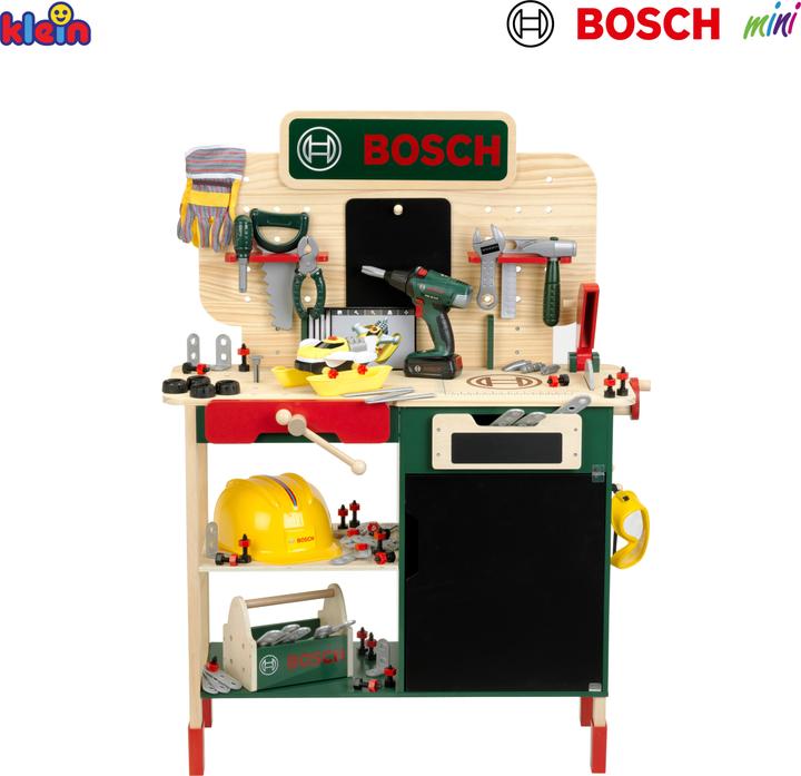 Immagine prodotto Theo Klein Bosch - Banco da lavoro in legno